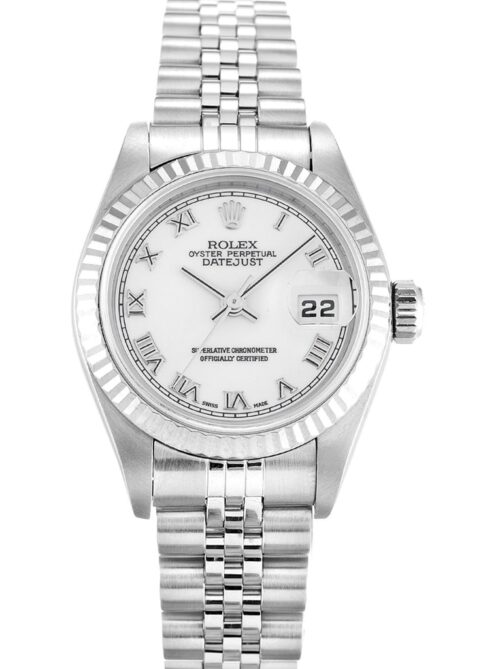 Replica Rolex Lady-Datejust 79174 25mm White Dial - Best shop to buy a Fake Rolex