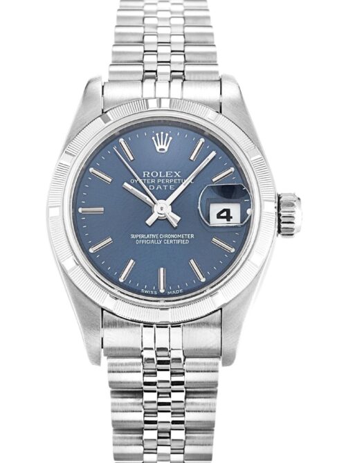 Replica Rolex Lady-Datejust 79190 26mm Blue Dial - Best shop to buy a Fake Rolex