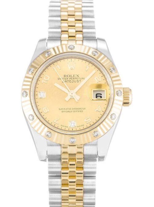 Replica Rolex Lady-Datejust 179313 Champagne Dial 26mm - Best shop to buy a Fake Rolex