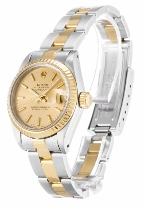 Replica Rolex Lady-Datejust 69173 Champagne Dial 26mm - Best shop to buy a Fake Rolex