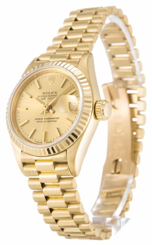 Replica Rolex Lady-Datejust 69178 26mm Champagne Dial - Best shop to buy a Fake Rolex