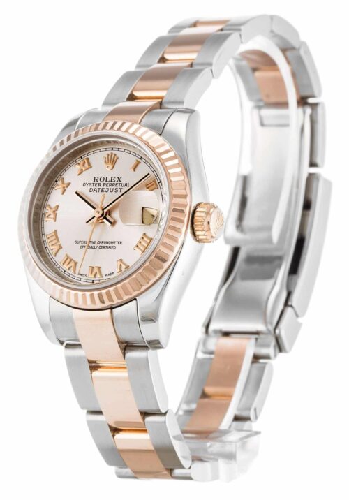Replica Rolex Lady-Datejust 179171 26mm Rose Dial - Best shop to buy a Fake Rolex