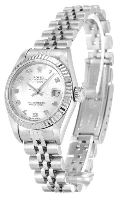 Replica Rolex Lady-Datejust 79174 26mm White Mother of Pearl Dial - Best shop to buy a Fake Rolex