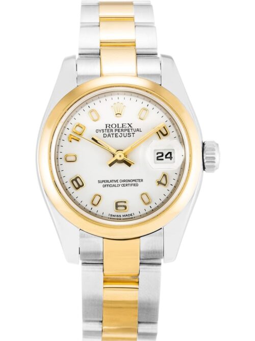Replica Rolex Lady-Datejust 179163 26mm White Dial - Best shop to buy a Fake Rolex