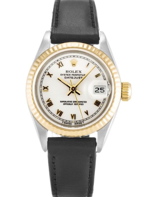 Replica Rolex Lady-Datejust 69173 26mm White Dial - Best shop to buy a Fake Rolex
