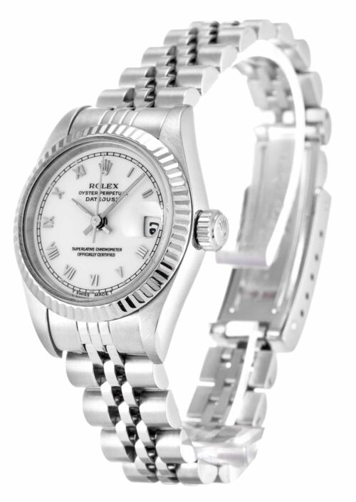 Replica Rolex Lady-Datejust 69174 26mm White Dial - Best shop to buy a Fake Rolex