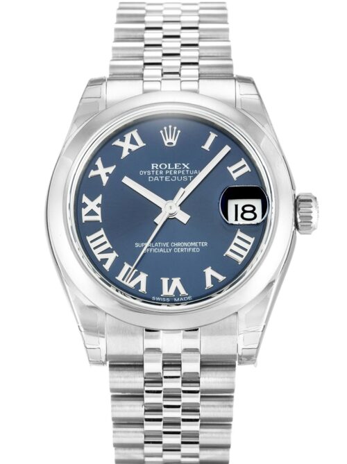 Replica Rolex Lady-Datejust 178240 30mm Blue Dial - Best shop to buy a Fake Rolex