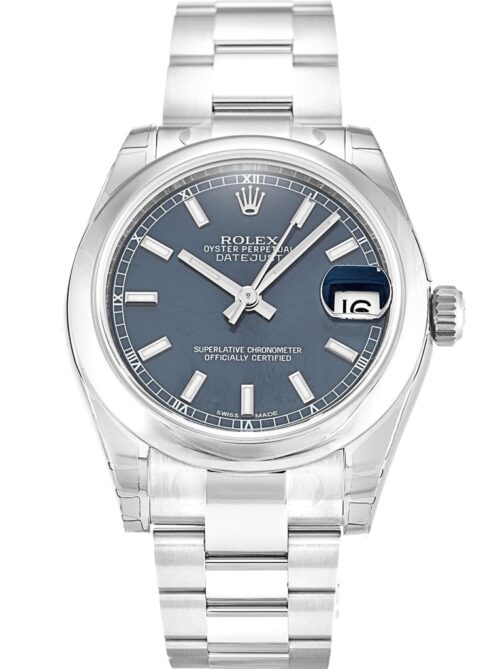 Replica Rolex Lady-Datejust 178240 31mm Blue Dial - Best shop to buy a Fake Rolex