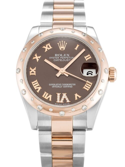 Replica Rolex Lady-Datejust 178341 31mm Chocolate Dial - Best shop to buy a Fake Rolex