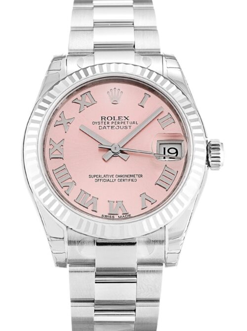 Replica Rolex Lady-Datejust 178274 31mm Pink Dial - Best shop to buy a Fake Rolex