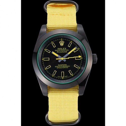 Replica Rolex Milgauss 40mm Dial Black 621999 - Best shop to buy a Fake Rolex