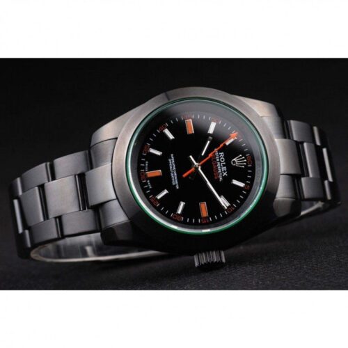 Replica Rolex Milgauss 40mm Dial Black SC05090290 - Best shop to buy a Fake Rolex