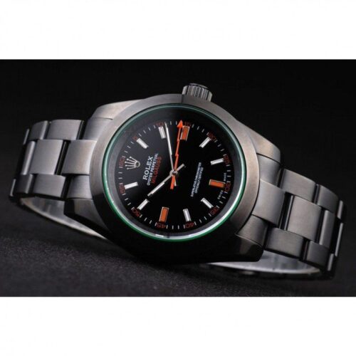 Replica Rolex Milgauss 40mm Dial Black SC05090290 - Best shop to buy a Fake Rolex