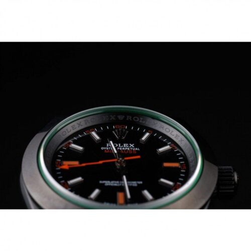Replica Rolex Milgauss 40mm Dial Black SC05090290 - Best shop to buy a Fake Rolex