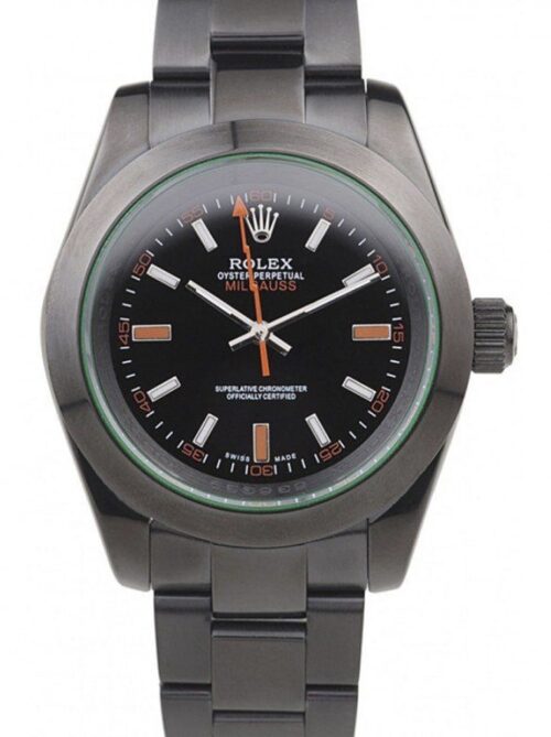 Replica Rolex Milgauss 40mm Dial Black SC05090290 - Best shop to buy a Fake Rolex