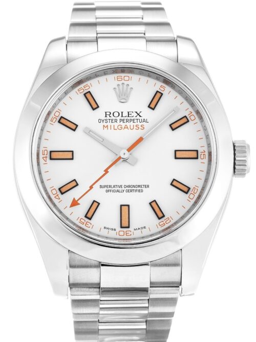 Replica Rolex Milgauss 40mm Dial White 116400 - Best shop to buy a Fake Rolex
