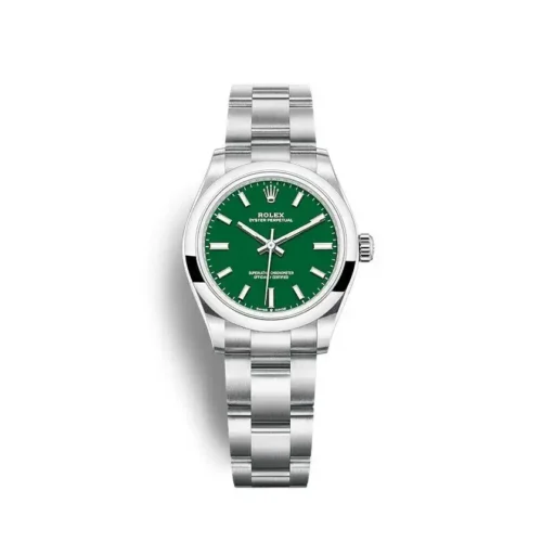 Replica Rolex Oyster Perpetual Lady 31mm Dial Green 277200 - Best shop to buy a Fake Rolex