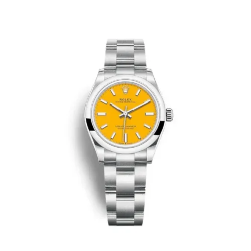 Replica Rolex Oyster Perpetual Lady 31mm Dial Yellow 277200 - Best shop to buy a Fake Rolex