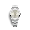 Replica Rolex Oyster Perpetual Lady 34mm Dial Silver 124200 - Best shop to buy a Fake Rolex