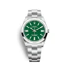 Replica Rolex Oyster Perpetual Lady 41mm Dial Green 124300 - Best shop to buy a Fake Rolex