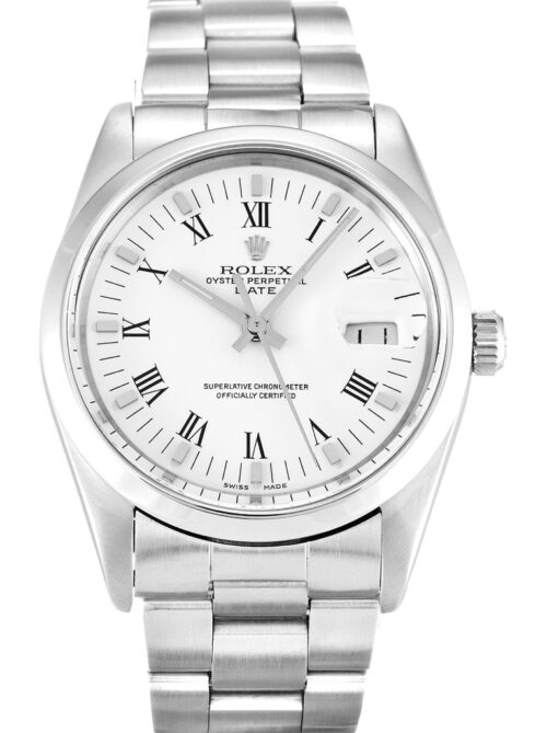 Replica Rolex Oyster Perpetual Date 34mm Dial White 15000 - Best shop to buy a Fake Rolex