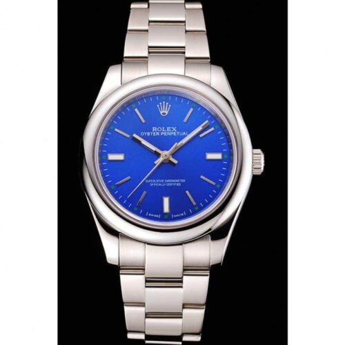 Replica Rolex Oyster Perpetual Date 41mm Dial Blue SC016835 - Best shop to buy a Fake Rolex