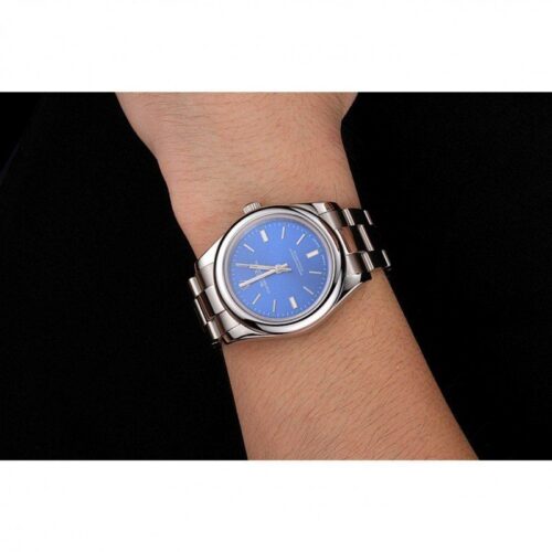 Replica Rolex Oyster Perpetual Date 41mm Dial Blue SC016835 - Best shop to buy a Fake Rolex