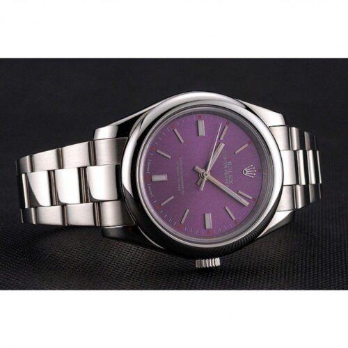 Replica Rolex Oyster Perpetual Date 41mm Dial Purple SC016834 - Best shop to buy a Fake Rolex