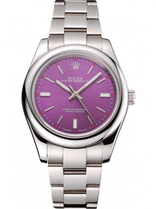Replica Rolex Oyster Perpetual Date 41mm Dial Purple SC016834 - Best shop to buy a Fake Rolex
