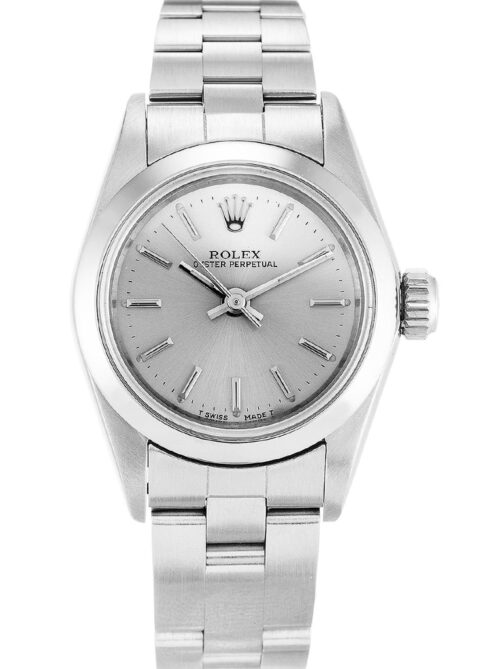 Replica Rolex Oyster Perpetual Lady 26mm Dial Silver 67180 - Best shop to buy a Fake Rolex