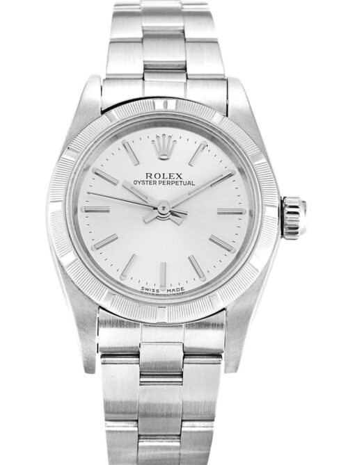 Replica Rolex Oyster Perpetual Lady 26mm Dial Silver 67230 - Best shop to buy a Fake Rolex