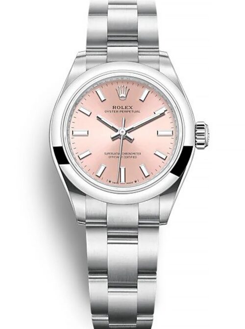 Replica Rolex Oyster Perpetual Lady 28mm Dial Pink 276200 - Best shop to buy a Fake Rolex