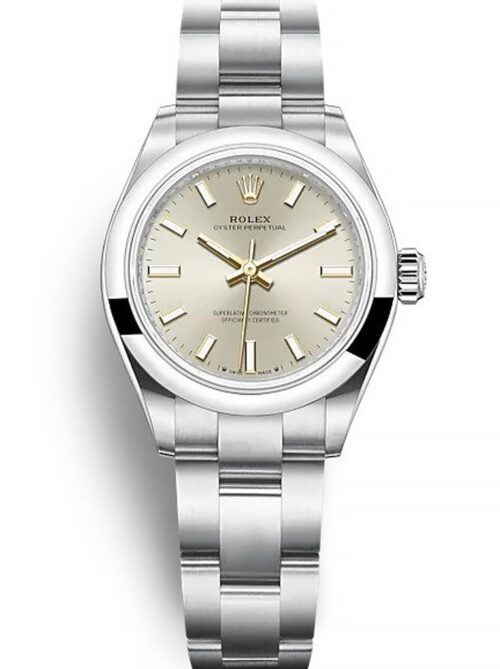 Replica Rolex Oyster Perpetual Lady 28mm Dial Silver 276200 - Best shop to buy a Fake Rolex