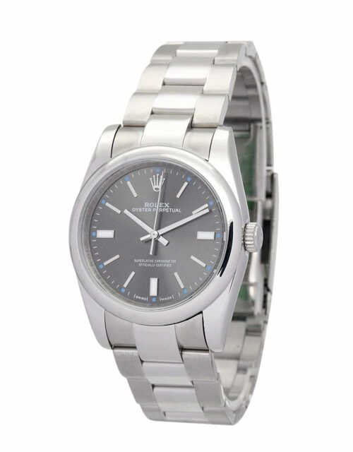 Replica Rolex Oyster Perpetual Lady 31mm Dial Black 177200 - Best shop to buy a Fake Rolex