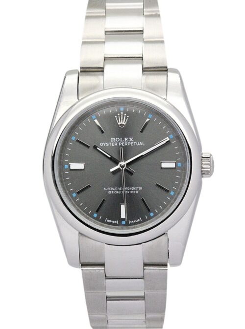 Replica Rolex Oyster Perpetual Lady 31mm Dial Black 177200 - Best shop to buy a Fake Rolex