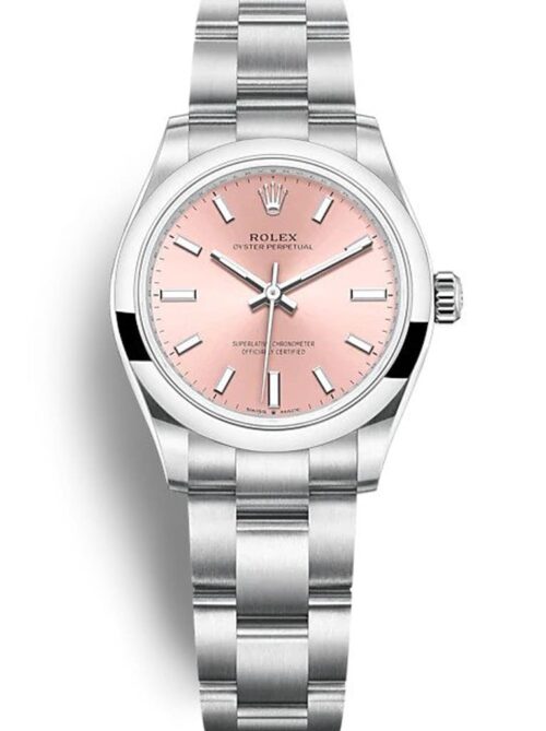 Replica Rolex Oyster Perpetual Lady 31mm Dial Pink 277200 - Best shop to buy a Fake Rolex