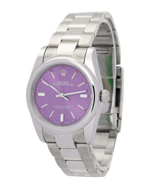 Replica Rolex Oyster Perpetual Lady 31mm Dial Purple 177200 - Best shop to buy a Fake Rolex