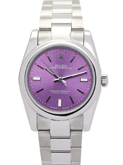 Replica Rolex Oyster Perpetual Lady 31mm Dial Purple 177200 - Best shop to buy a Fake Rolex