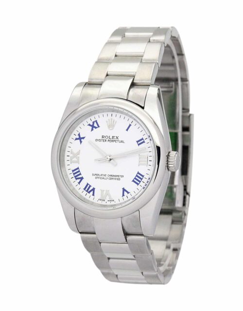 Replica Rolex Oyster Perpetual Lady Dial White 31mm 177200 - Best shop to buy a Fake Rolex