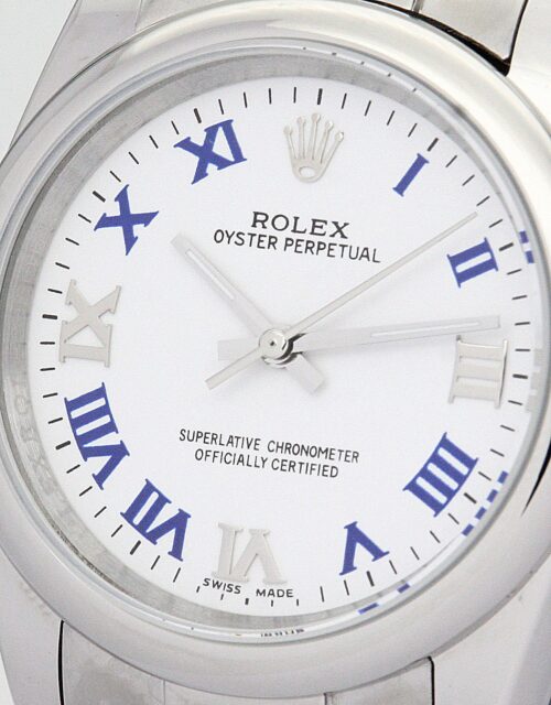 Replica Rolex Oyster Perpetual Lady Dial White 31mm 177200 - Best shop to buy a Fake Rolex
