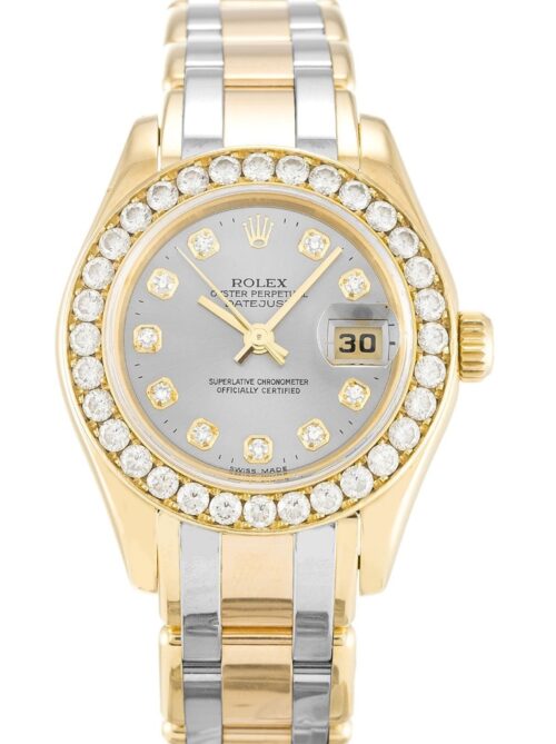 Replica Rolex Pearlmaster 29mm Dial Champagne 80298 - Best shop to buy a Fake Rolex