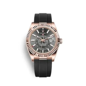 Replica Rolex Sky-Dweller 326235 42mm Black Dial - Best shop to buy a Fake Rolex