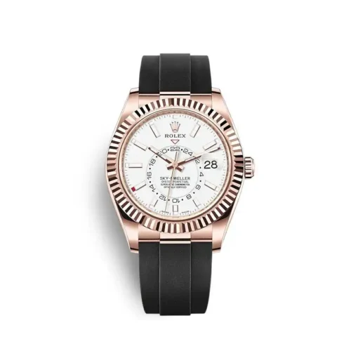Replica Rolex Sky-Dweller 326235 42mm White Dial - Best shop to buy a Fake Rolex