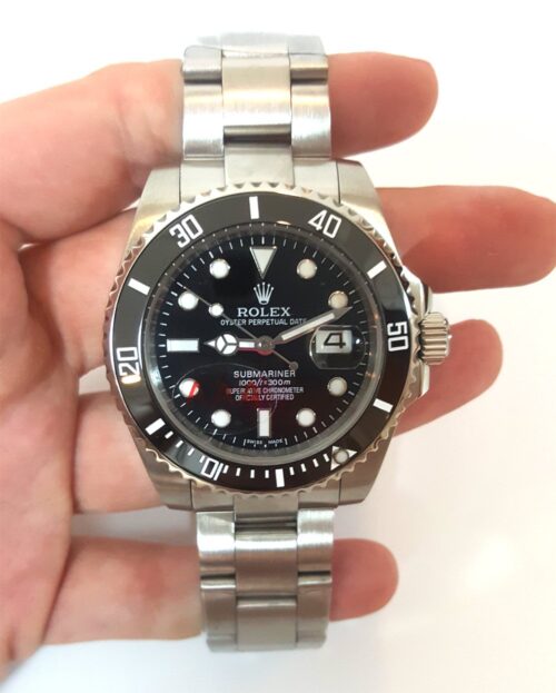 Replica Rolex Submariner 116610LN 40mm Black Dial - Best shop to buy a Fake Rolex