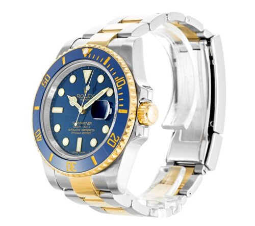 Replica Rolex Submariner 116613LB 40mm Blue Dial - Best shop to buy a Fake Rolex