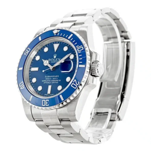 Replica Rolex Submariner 116619LB 40mm Blue Dial 