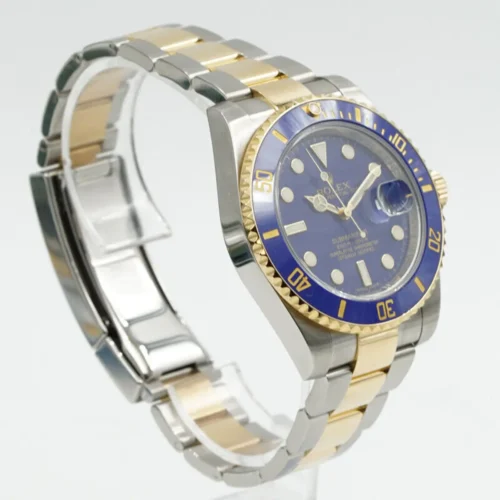 Replica Rolex Submariner 116613LB 40mm Blue Dial - Best shop to buy a Fake Rolex