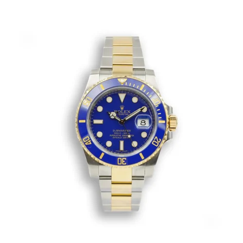 Replica Rolex Submariner 116613LB 40mm Blue Dial - Best shop to buy a Fake Rolex