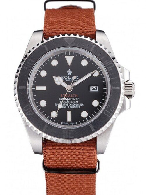 Replica Rolex Submariner 621387 41mm Black Dial - Best shop to buy a Fake Rolex