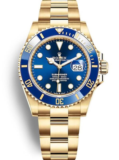 Replica Rolex Submariner 126618LB 41mm Blue Dial - Best shop to buy a Fake Rolex